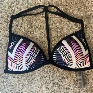 VS Pink Triangle Bikini Top